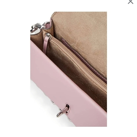 🩷🔹️ Michael Kors Greenwich Medium royal pink stud Convertible Shoulder bag - Picture 5 of 8